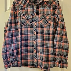 Size Small Women's Flannel with Snap Buttons New